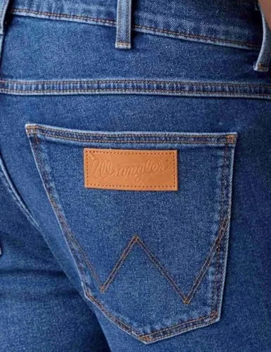 Wrangler ▫️ Larston, Calças de ganga para homem 4