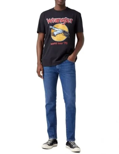Wrangler ▫️ Larston, Calças de ganga para homem 5