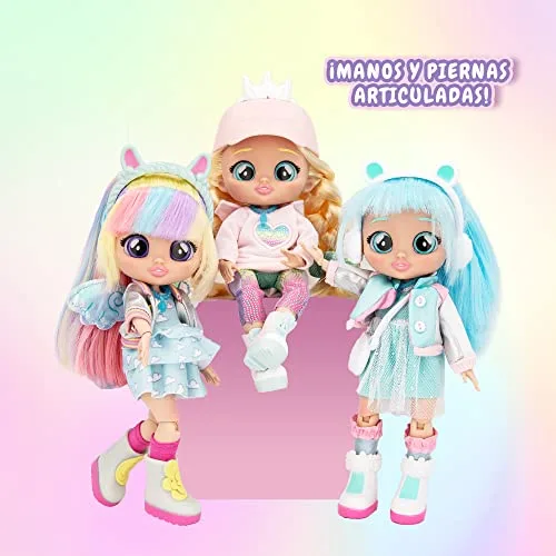 BFF BY CRY BABIES ▫️ BFF BY BEBÉS LLORONES Bebés Llorones Katie | Boneca colecionável na moda com cabelo comprido, roupa de tecido e 9 acessórios - Brinquedo ideal para meninas e meninos com mais de 5 anos 4