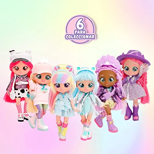 BFF BY CRY BABIES ▫️ BFF BY BEBÉS LLORONES Bebés Llorones Katie | Boneca colecionável na moda com cabelo comprido, roupa de tecido e 9 acessórios - Brinquedo ideal para meninas e meninos com mais de 5 anos 5