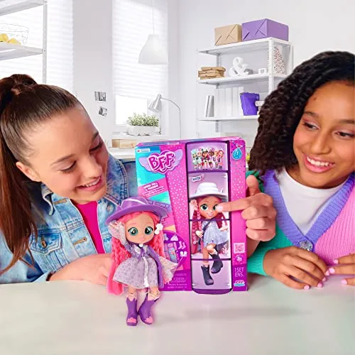 BFF BY CRY BABIES ▫️ BFF BY BEBÉS LLORONES Bebés Llorones Katie | Boneca colecionável na moda com cabelo comprido, roupa de tecido e 9 acessórios - Brinquedo ideal para meninas e meninos com mais de 5 anos 6