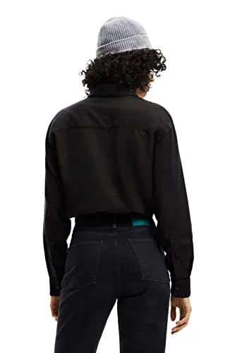 Desigual ▫️ Camisola de manga comprida preta, tamanho M para homem 2