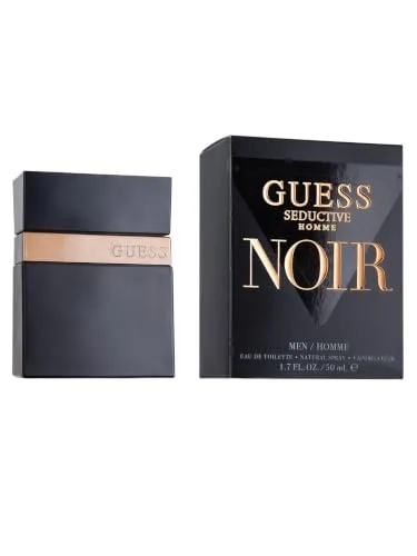 GUESS ▫️ Seductive Noir, Água de Toilette, Perfume para Homem, Fougère Oriental Especiado, Fragrância Sedutora, Longa Durabilidade 3
