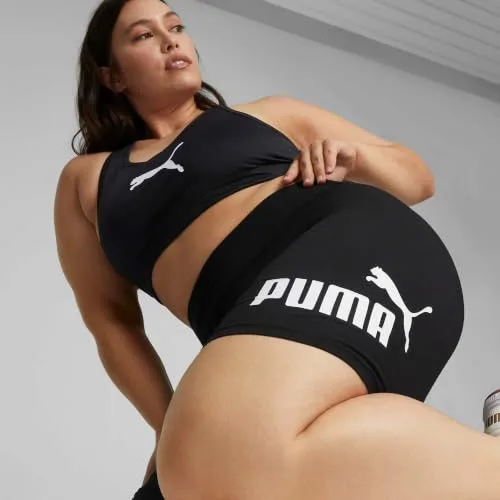 PUMA ▫️ Leggings Curtas com Logótipo ESS de 7 polegadas - Calças de treino para mulher 3