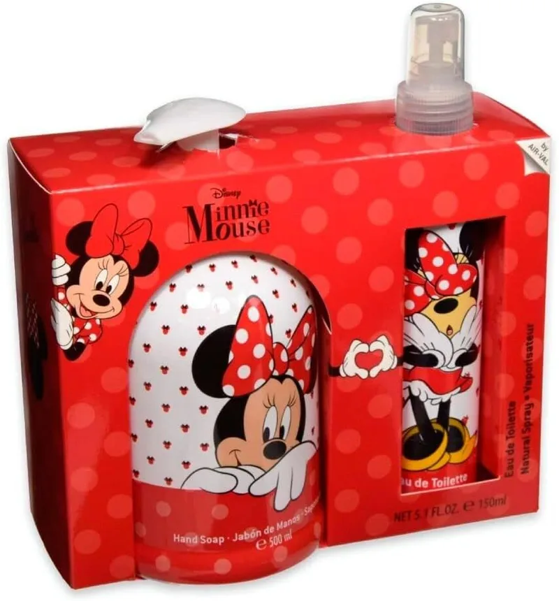 AIR-VAL INTERNATIONAL ▫️ Conjunto de Perfumes Infantis Minnie Mouse (2 peças)