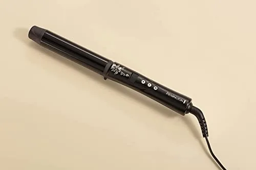 Remington ▫️ Modelador de Cabelo Pearl - Cerâmica Avançada com Pérola, Modelador de Cabelo com cilindro de 32 mm, Cria caracóis grandes e ondas suaves, Temperatura até 210 °C, Digital, Ponta fria - CI9533 4