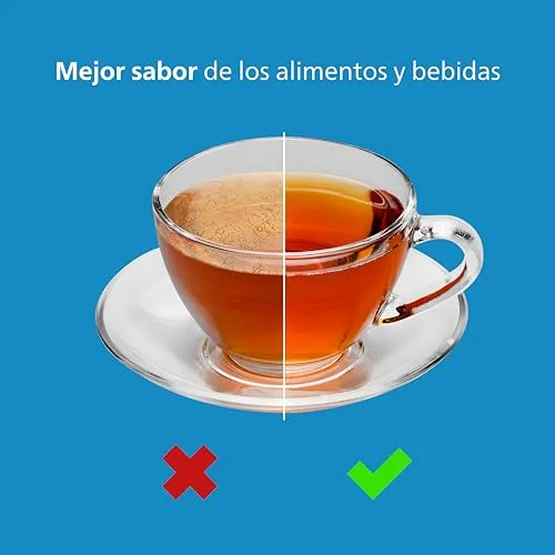 PHILIPS ▫️ Water - Cartuchos de filtro de água de substituição com filtração avançada, embalagem de 6 filtros, reduz os MICROPLÁSTICOS, o CLORO, o CAL, os METAIS PESADOS, compatível com Brita* 5