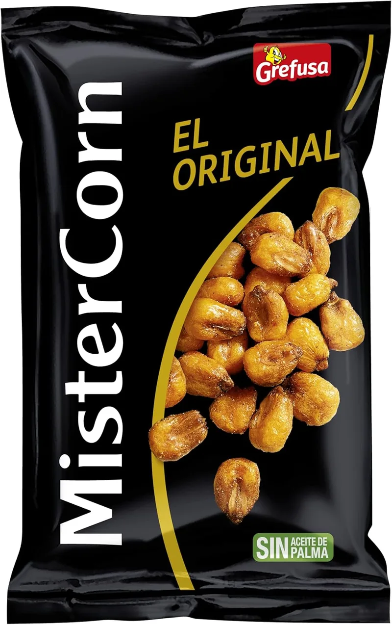 Grefusa ▫️ Milho frito para churrasco MisterCorn saco de 160 g