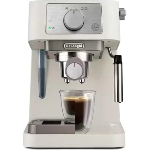 De'Longhi ▫️ Stilosa - Máquina de café expresso manual com bocal manual para espuma de leite 2