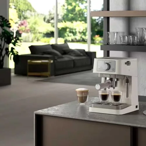 De'Longhi ▫️ Stilosa - Máquina de café expresso manual com bocal manual para espuma de leite 5