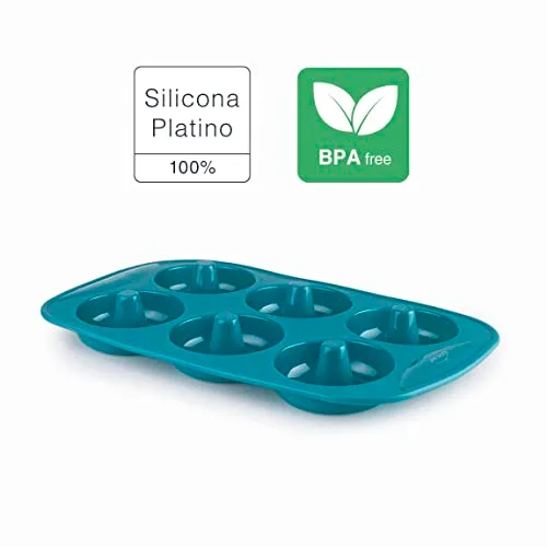 LACOR ▫️ 68760 - Formas para pastelaria Platinum, forma para donuts, forma de silicone 4