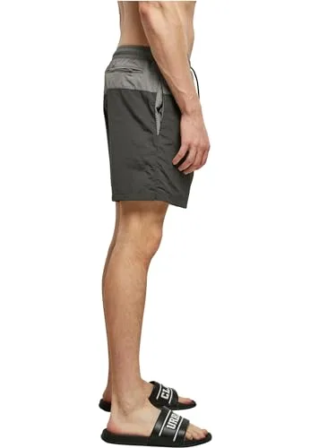 Urban Classics ▫️ Calções de banho para homem Block Swim Shorts, calções de banho para homem, de secagem rápida, disponíveis em várias cores, tamanhos XS-5XL 2