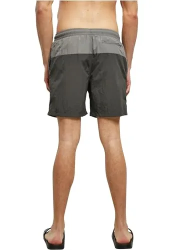 Urban Classics ▫️ Calções de banho para homem Block Swim Shorts, calções de banho para homem, de secagem rápida, disponíveis em várias cores, tamanhos XS-5XL 3