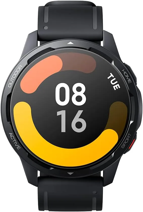 XIAOMI ▫️ Watch S1 Active - Smartwatch com ecrã AMOLED de 1,43", frequência de 60 Hz, 117 modos desportivos, frequência cardíaca, sono, stress, SpO2, 5ATM, 46 mm, 46 mm