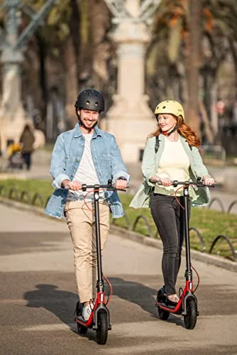 Segway-Ninebot ▫️ trotineta elétrica, modelo D38E para adultos, velocidade máxima de 25 km/h, autonomia até 38 km, travão dianteiro eletrónico e travão traseiro de tambor 5