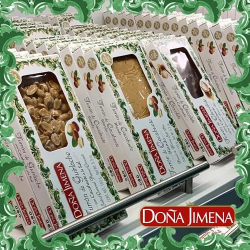 Doña Jimena ▫️ Turrón Guirlache de Amendoim com Mel, Sem Glúten, 150 g 7