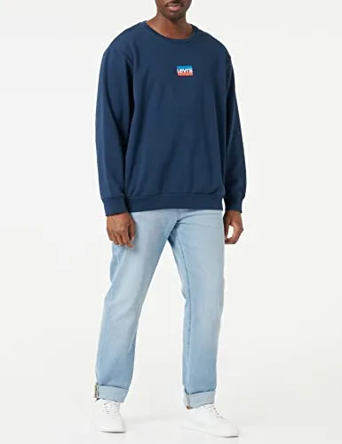Levi's ▫️ Camisola com gola redonda e estampado Standard para homem 2