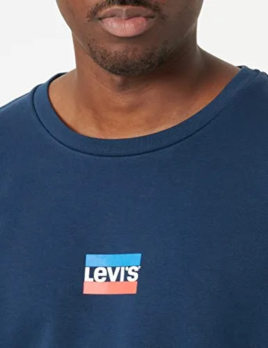 Levi's ▫️ Camisola com gola redonda e estampado Standard para homem 4