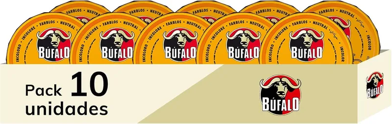 Bufalo ▫️ Búfalo Grasa de Caballo, Protexol, Cuida, impermeabiliza, protege e nutre a pele – 10 latas