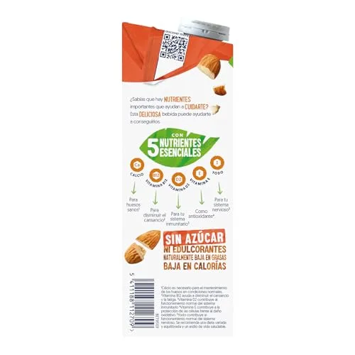 Alpro ▫️ Bebida Vegetal de Amêndoas sem Açúcar - Embalagem de 6 x 1 L 5