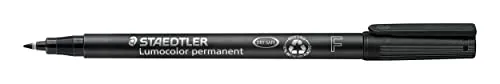 STAEDTLER ▫️ Lumocolor 318 Marcadores permanentes – 8 cores, 0,6 mm 4