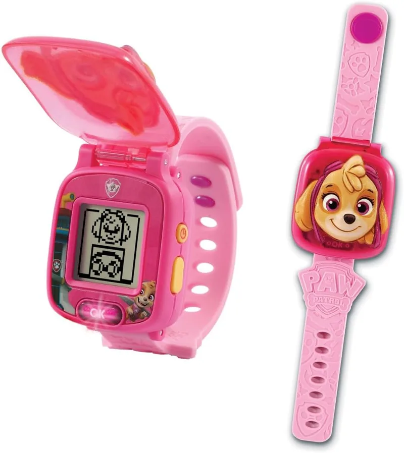VTech ▫️ Paw Patrol Paw Patrol Skye Relógio educativo, Smartwatch interativo para crianças +3 anos, Versão ESP.