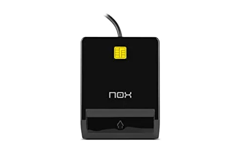 NOX XTREME PRODUCTS ▫️ Leitor Eletrónico de Cartões Citizen – Compatível com o Cartão de Cidadão (Portugal) e o DNI Eletrónico (Espanha), USB 2.0, Dimensões 65×85×18 mm, Preto 4