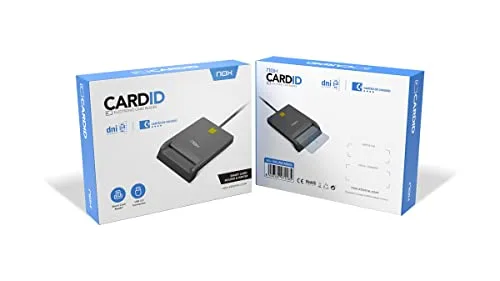 NOX XTREME PRODUCTS ▫️ Leitor Eletrónico de Cartões Citizen – Compatível com o Cartão de Cidadão (Portugal) e o DNI Eletrónico (Espanha), USB 2.0, Dimensões 65×85×18 mm, Preto 5