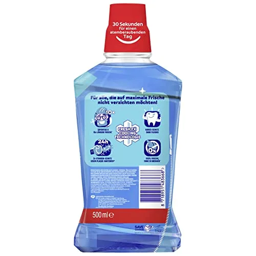 Colgate ▫️ Enxaguante bucal Ice Fresh 500 ml – para uma frescura imediata e duradoura – Higiene oral e dentária antibacteriana sem álcool** para uma proteção ideal 3