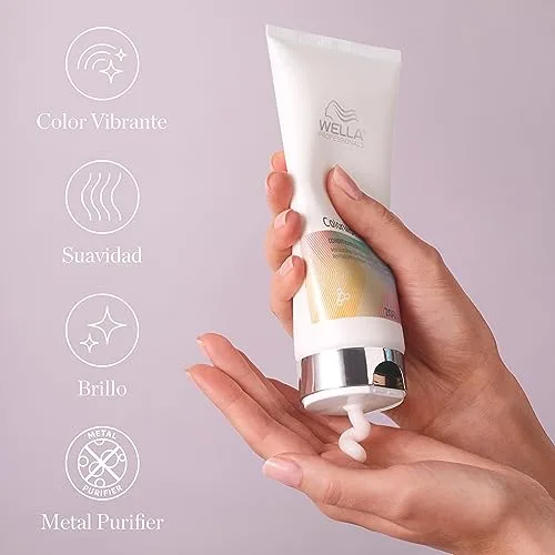 Wella Professionals ▫️ ColorMotion+ - Condicionador Hidratante para Cabelo Pintado - Intensidade da cor - Brilho e suavidade - Cabelo pintado, seco e danificado 200 ml 5