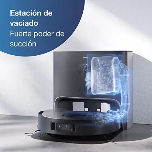ECOVACS ▫️ aspirador robô DEEBOT X1, com função de esfregamento e estação de aspiração (3,2 L), potência de aspiração de 5000 Pa, evasão de obstáculos e mapeamento 3D, design de Jacob Jansen, bateria de 5200 mAh 2