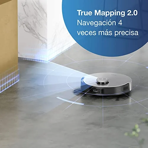 ECOVACS ▫️ aspirador robô DEEBOT X1, com função de esfregamento e estação de aspiração (3,2 L), potência de aspiração de 5000 Pa, evasão de obstáculos e mapeamento 3D, design de Jacob Jansen, bateria de 5200 mAh 5