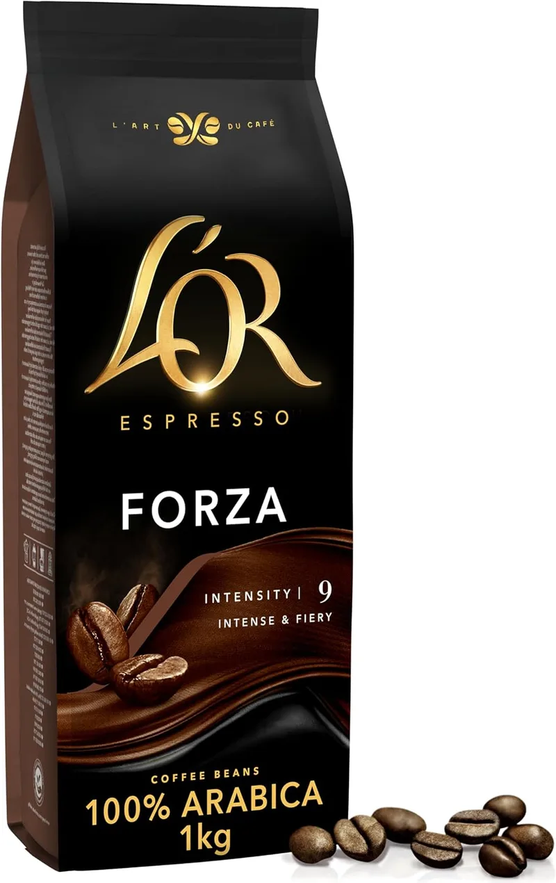 L'OR ▫️ Espresso Forza Café em Grão Natural 100% Arábica | 1000 g