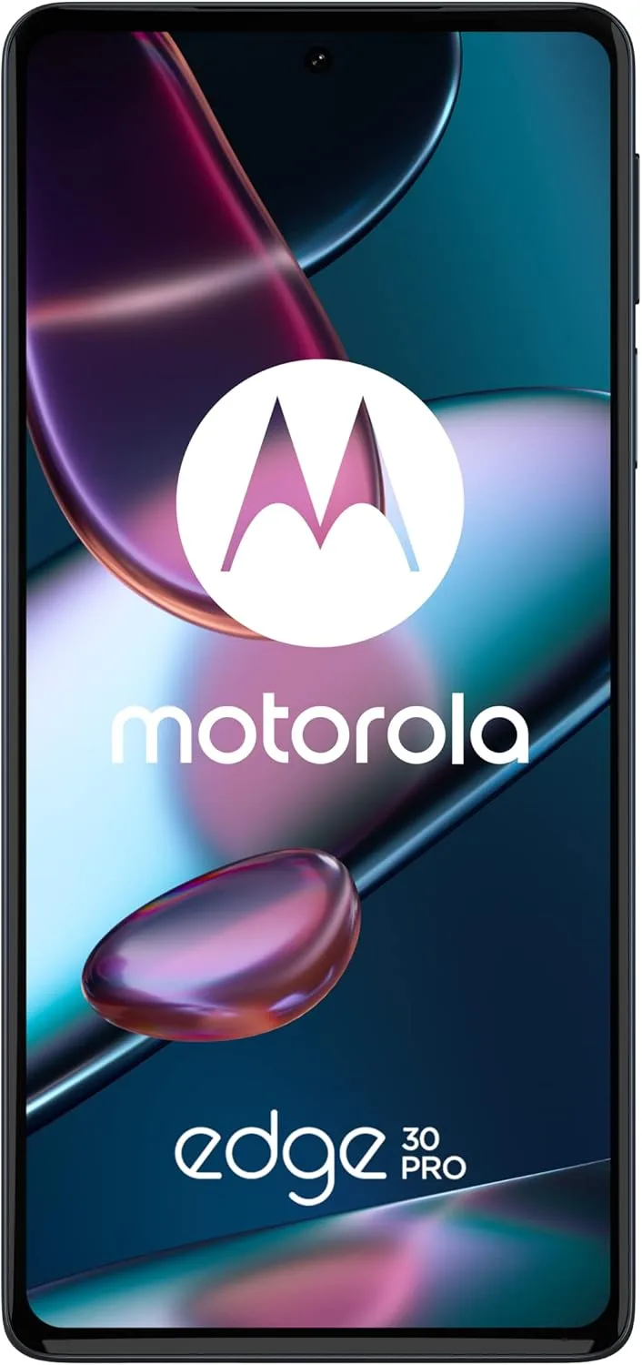 Motorola ▫️ Edge30 Pro, ecrã OLED de 6,7 polegadas, Snapdragon 8, câmara ultra grande angular de 50 MP, Android 12, 12/256 GB, Dual SIM, azul