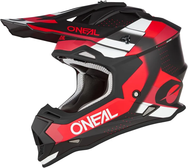 O'NEAL ▫️ 2SRS Capacete SPYDE V.23 preto/vermelho/branco L (59/60 cm)