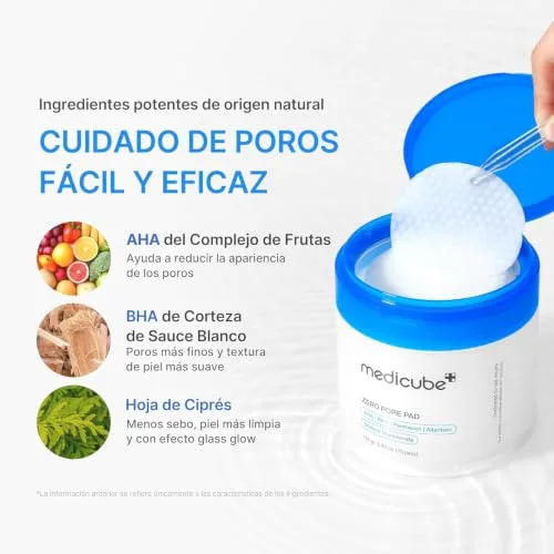 medicube ▫️ Toner Pads Zero Pore Pad 2.0 4
