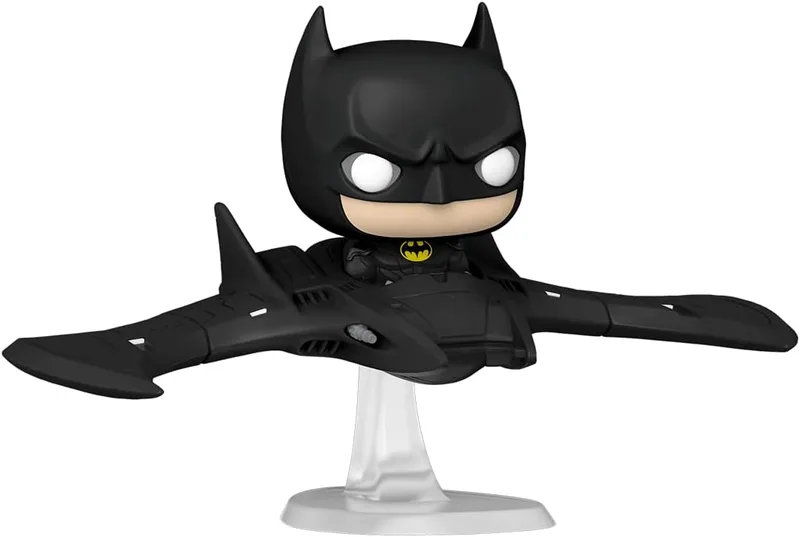 Funko ▫️ Pop! Ride Super Deluxe: The Flash - Batman - DC Comics - Figura de vinil colecionável - Ideia para presente - Produto oficial - Brinquedos para crianças e adultos - Fãs de banda desenhada