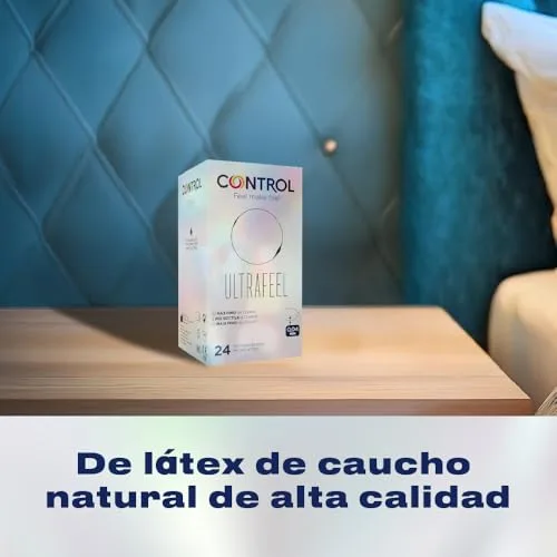 CONTROL ▫️ Finissimo Ultrafeel Preservativos Superfinos de 0,04 mm de látex natural - 24 preservativos 4