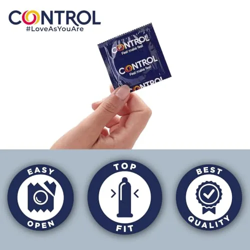 CONTROL ▫️ Finissimo Ultrafeel Preservativos Superfinos de 0,04 mm de látex natural - 24 preservativos 5