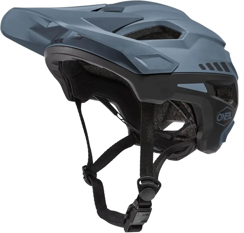 O'NEAL ▫️ Capacete de ciclismo de montanha | MTB All-Mountain | Aberturas de ventilação para arrefecimento, sistema de ajuste do tamanho, norma de segurança EN1078 | Capacete Trailfinder Split | Adulto