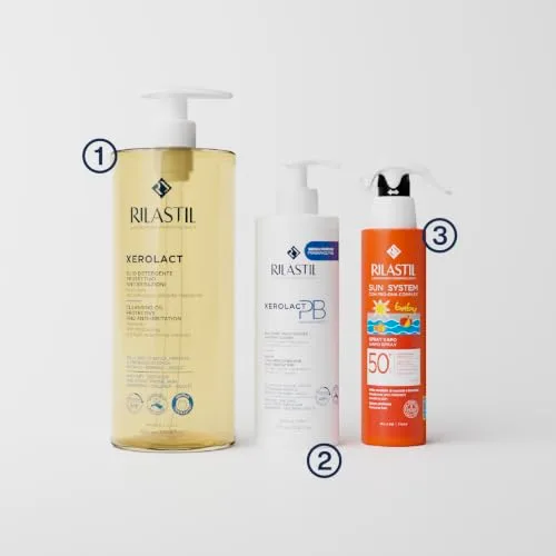 Rilastil ▫️ Sun System Baby, Protetor Solar Corporal FPS 50+ em spray, 200 ml 5