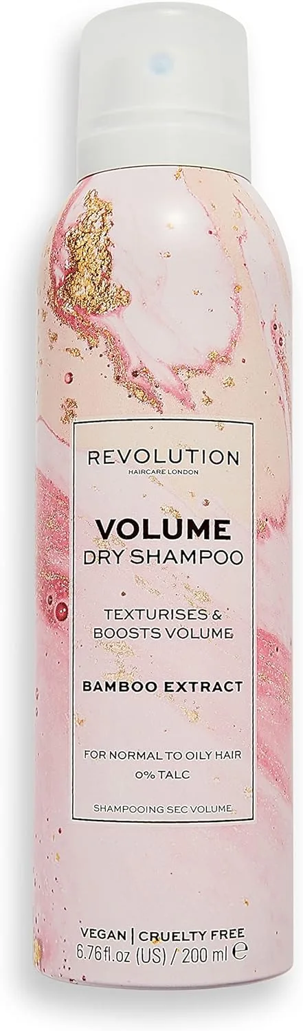 Revolution Beauty London ▫️ Champô Seco Haircare Volume, Spray Sem Enxaguamento, Vegan e Sem Crueldade, 200ml