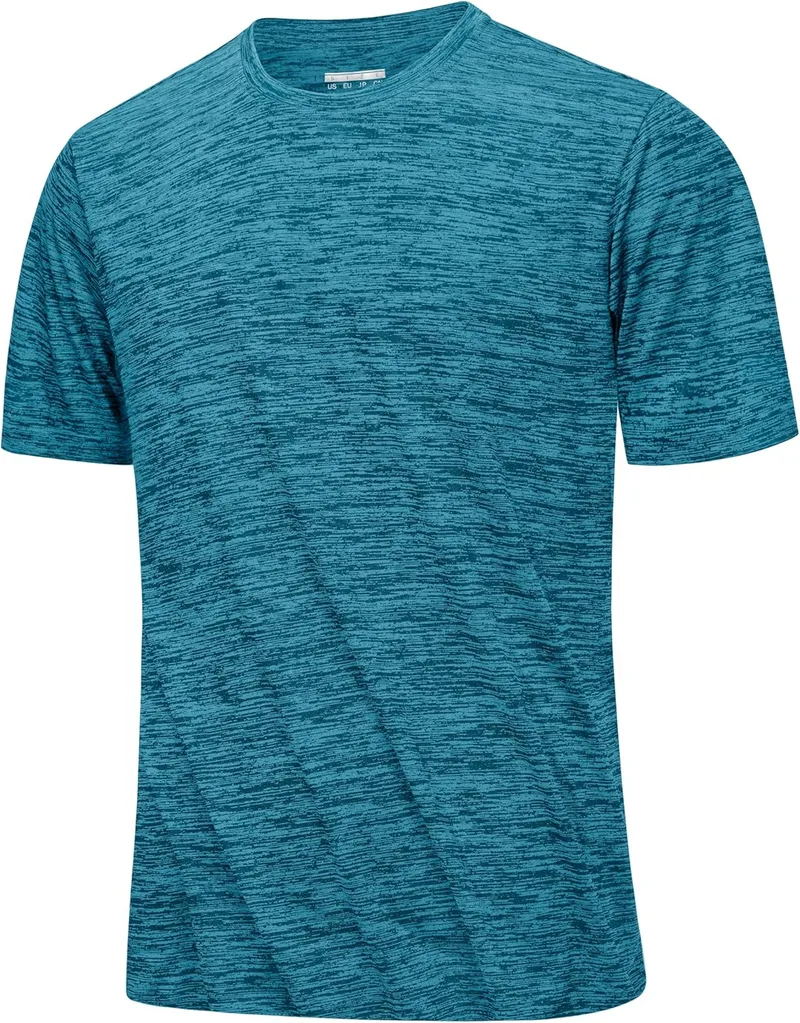 MAGCOMSEN ▫️ Camisolas de manga curta para homem, de secagem rápida, leves, para ginásio, treino, corrida, desporto, respiráveis, fitness, vestuário
