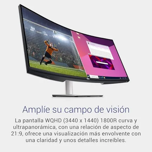 Dell ▫️ Monitor de 34 polegadas com USB-C - S3423DWC, WQHD (3440x1440), 100 Hz, VA, 4 ms 2