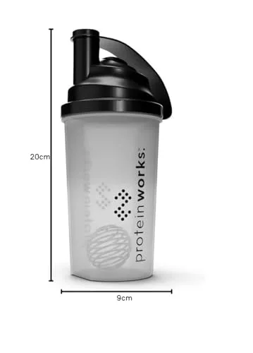THE PROTEIN WORKS ▫️ Protein Works The Sleakster - Shaker para proteínas, 700 ml, transparente 5
