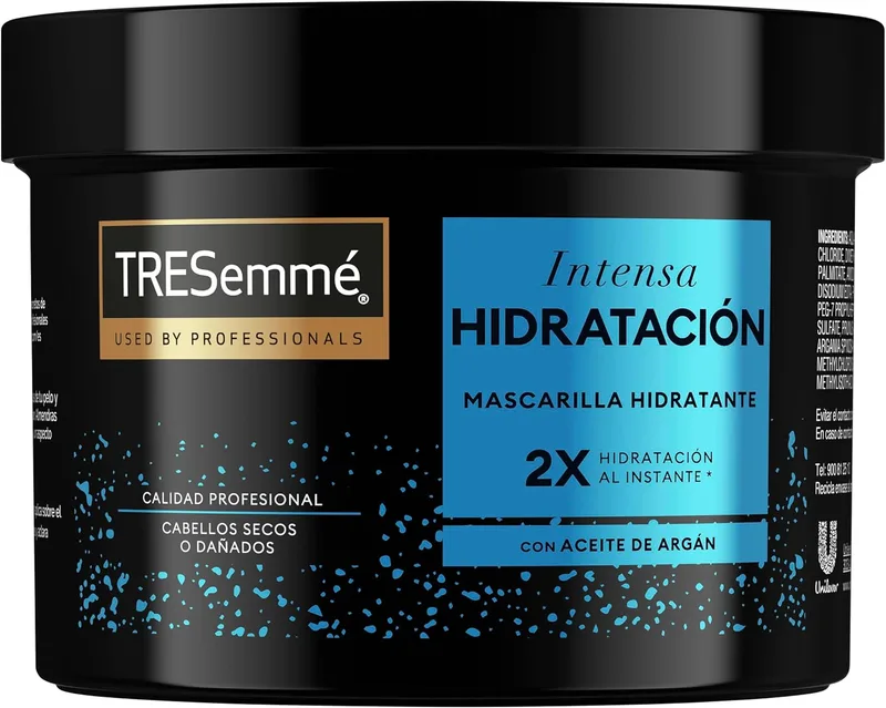 TRESemmé ▫️ Máscara Intensiva Hidratante Intensa para cabelos secos ou danificados com Óleo de Argão e Vitamina E, nutre e fortalece 440ml