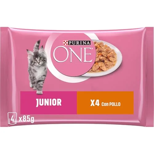 PURINA ONE ▫️ Single Serve - Junior - Frango - 4x85 g 2