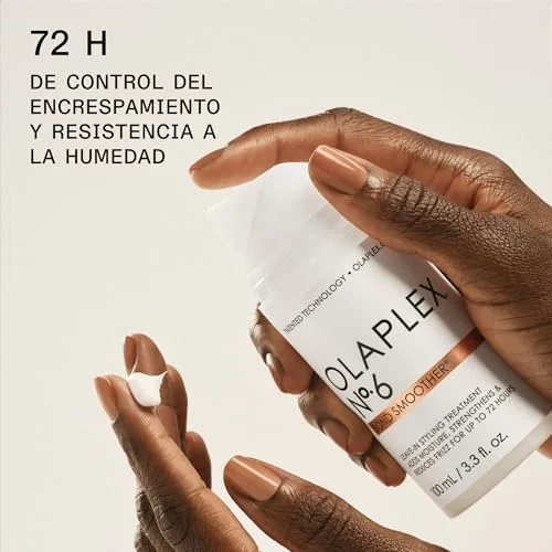 OLAPLEX ▫️ N.º 6 Tratamento Suavizante Capilar Para Pentear, Sem Enxaguamento, Suaviza, Condiciona e Fortalece, Reduz o Frizz e o Cabelo Encrespado, Para Todos os Tipos de Cabelo, Sem Sulfatos nem Parabenos, 100 ml 3