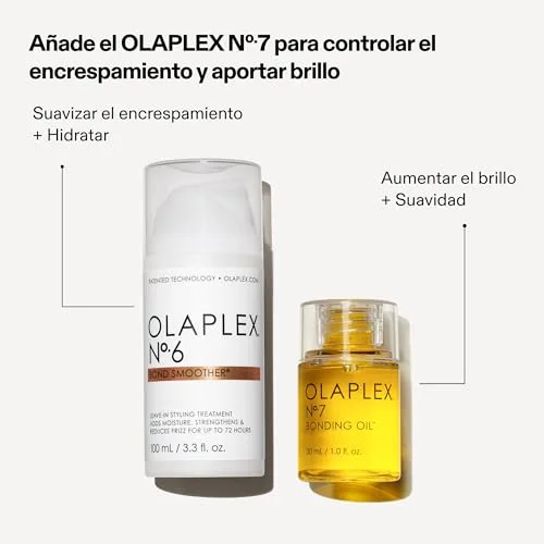 OLAPLEX ▫️ N.º 6 Tratamento Suavizante Capilar Para Pentear, Sem Enxaguamento, Suaviza, Condiciona e Fortalece, Reduz o Frizz e o Cabelo Encrespado, Para Todos os Tipos de Cabelo, Sem Sulfatos nem Parabenos, 100 ml 6