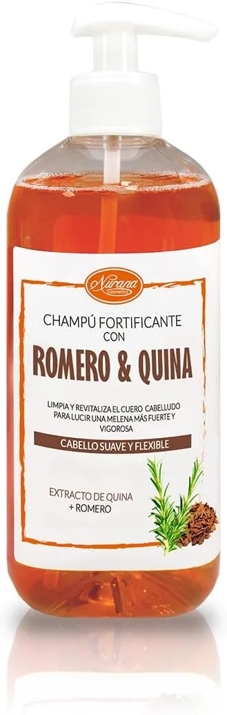 Nurana Cosmetics ▫️ Nurana Champô Fortificante com Alecrim e Quina 500 ml. Ronquina